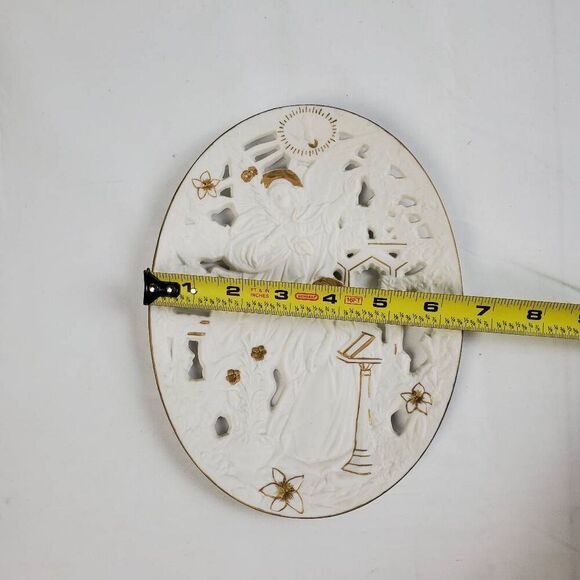 Bradford Exchange Angelic Moments "A Winged Messenger" Wall Plate 1996 - Picture 5 of 5